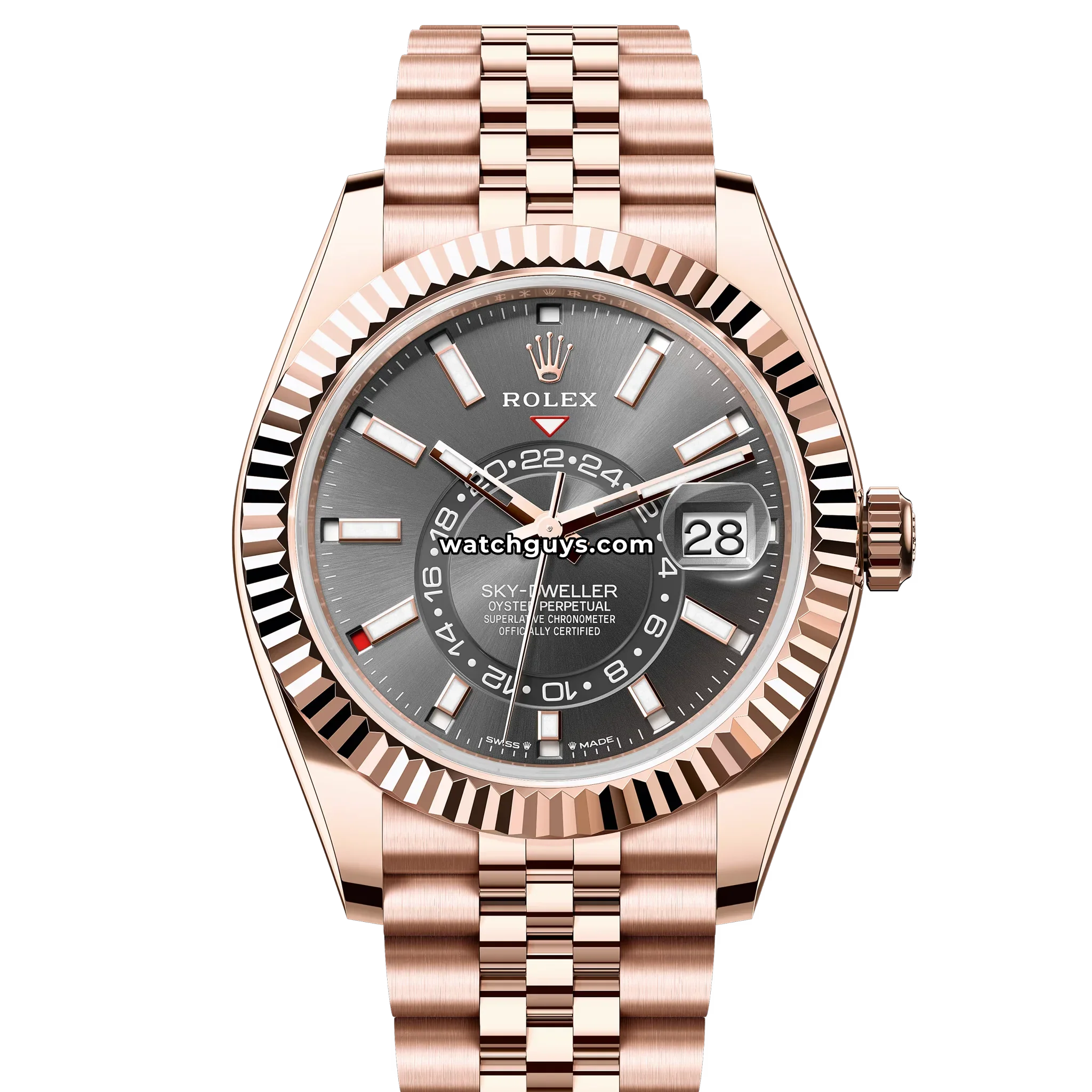 Rolex Sky-Dweller 336935 Everose Slate Jubilee
