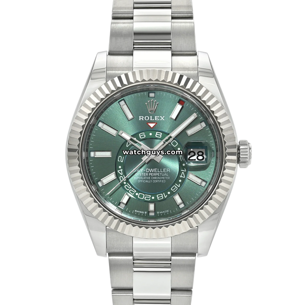 Rolex Sky-Dweller 336934 Green Index Oyster