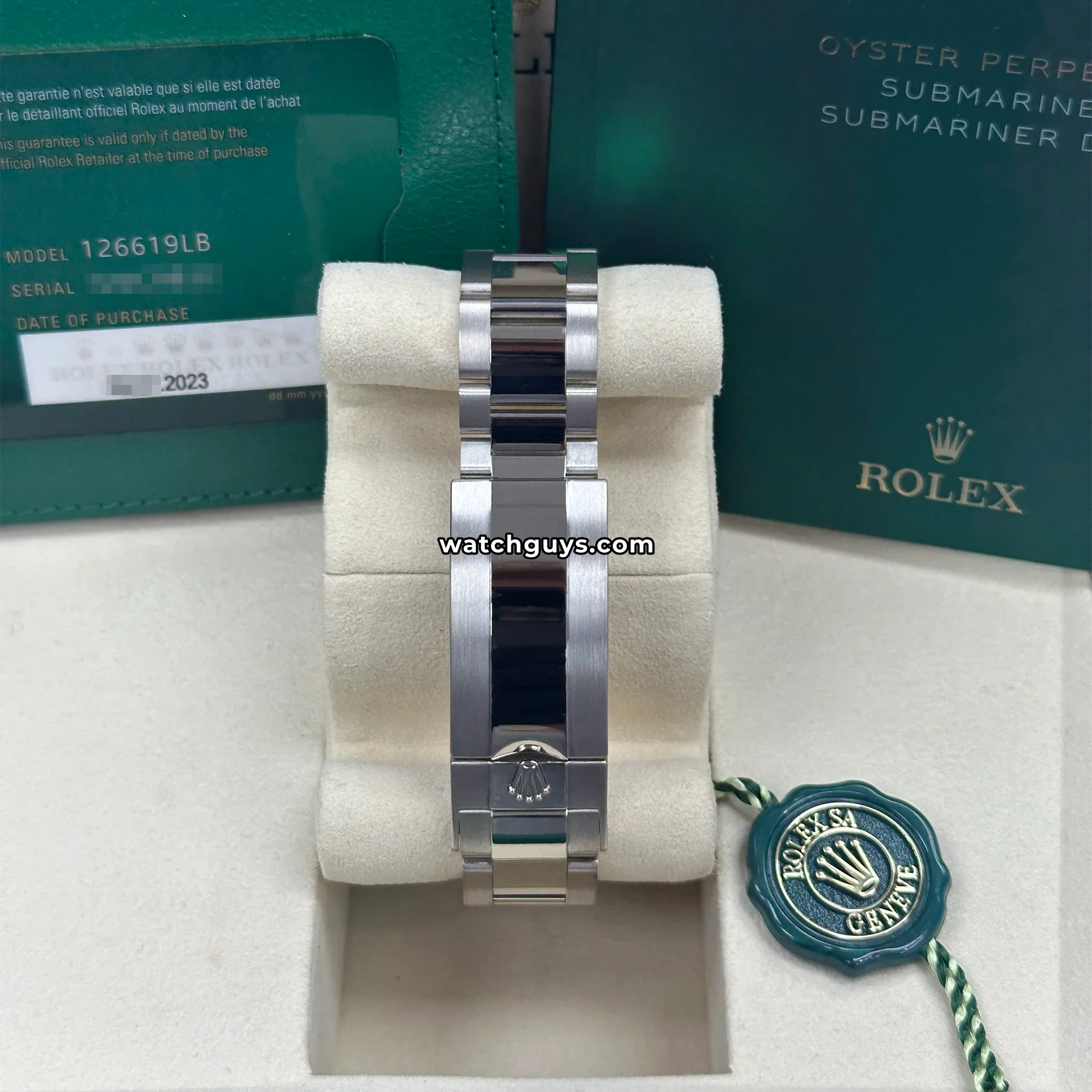 Rolex Submariner 126619LB Cookie Monster Oyster