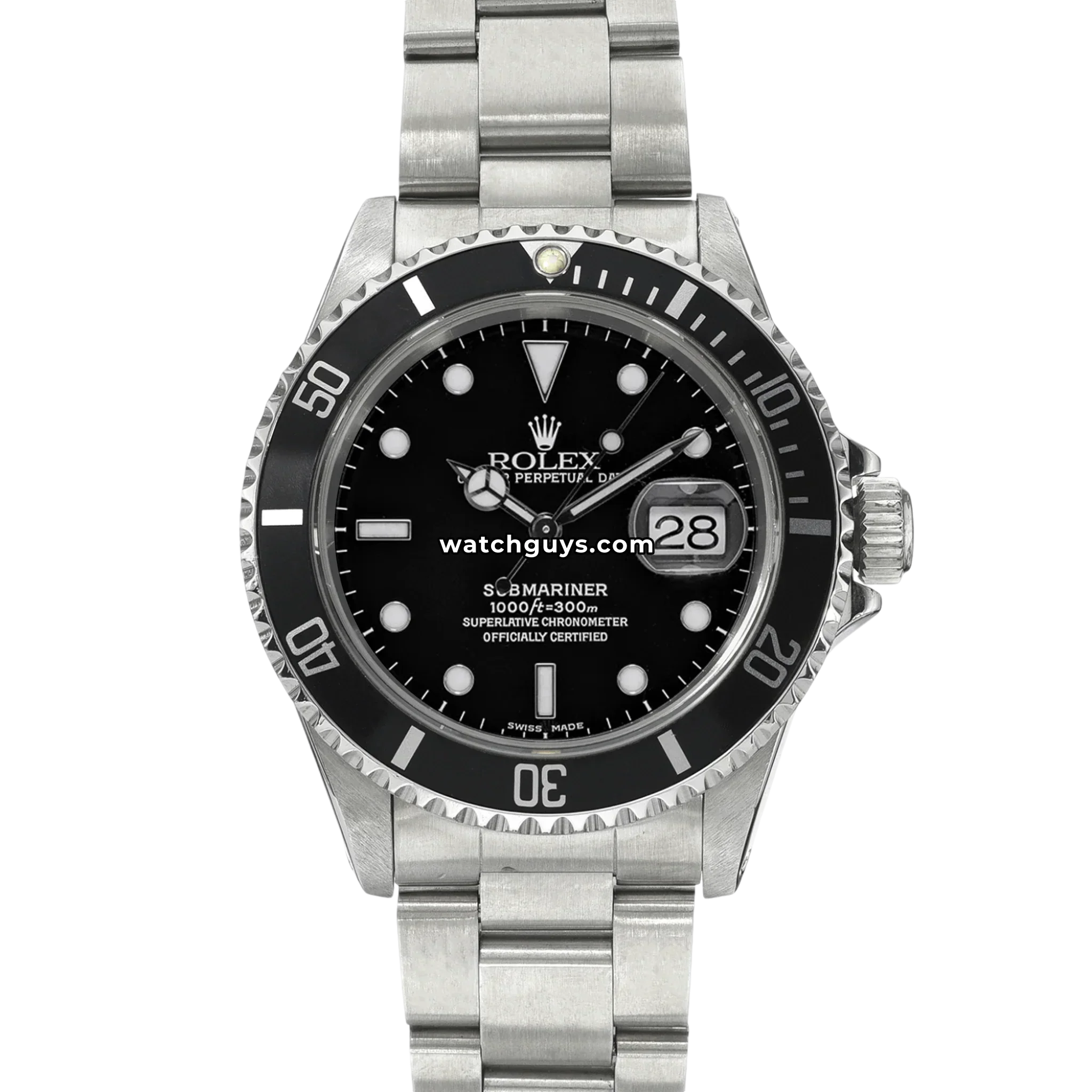 Rolex Submariner 168000 "Triple Zero"