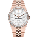 Rolex Land-Dweller 127385TBR White Honeycomb Motif
