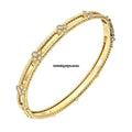 Van Cleef & Arpels Perlee Clovers Bracelet Medium