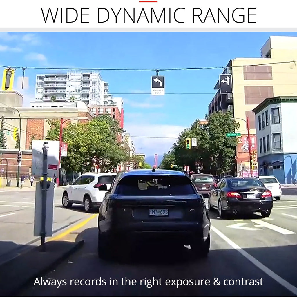 Thinkware Q200 - Dual Lead Front & Rear Dashcam with GPS antenna