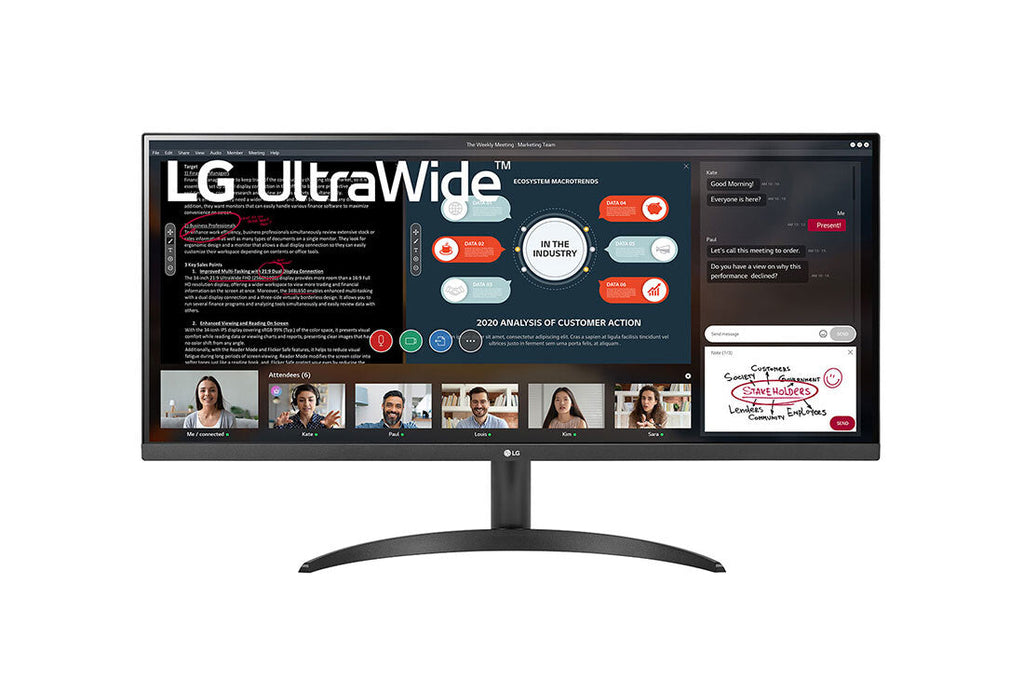 LG 34WP500-B - 86.4 cm (34") - 2560 x 1080 pixels UltraWide FHD LED Monitor