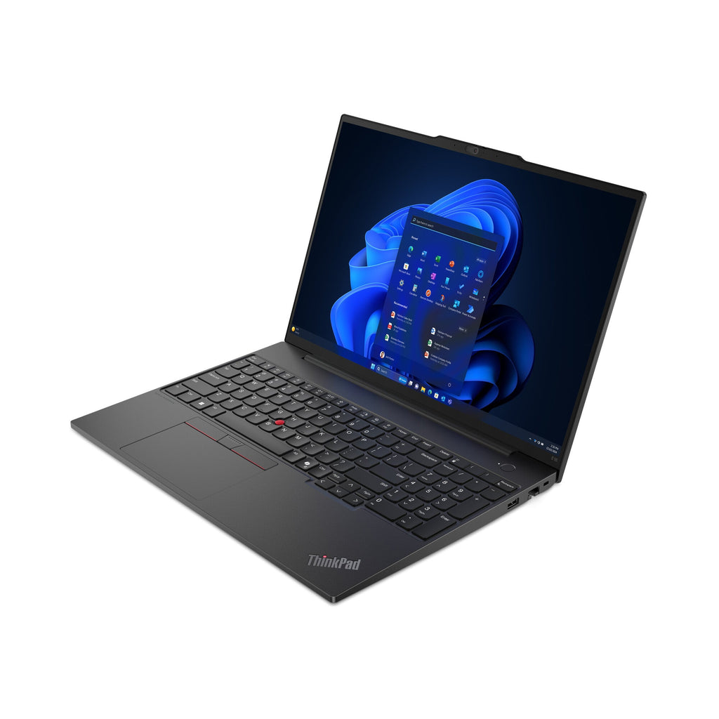 Lenovo ThinkPad E16 Laptop - 40.6 cm (16") - AMD Ryzen™ 5 7535HS - 16 GB DDR5-SDRAM - 256 GB SSD - Wi-Fi 6E - Windows 11 Pro - Black