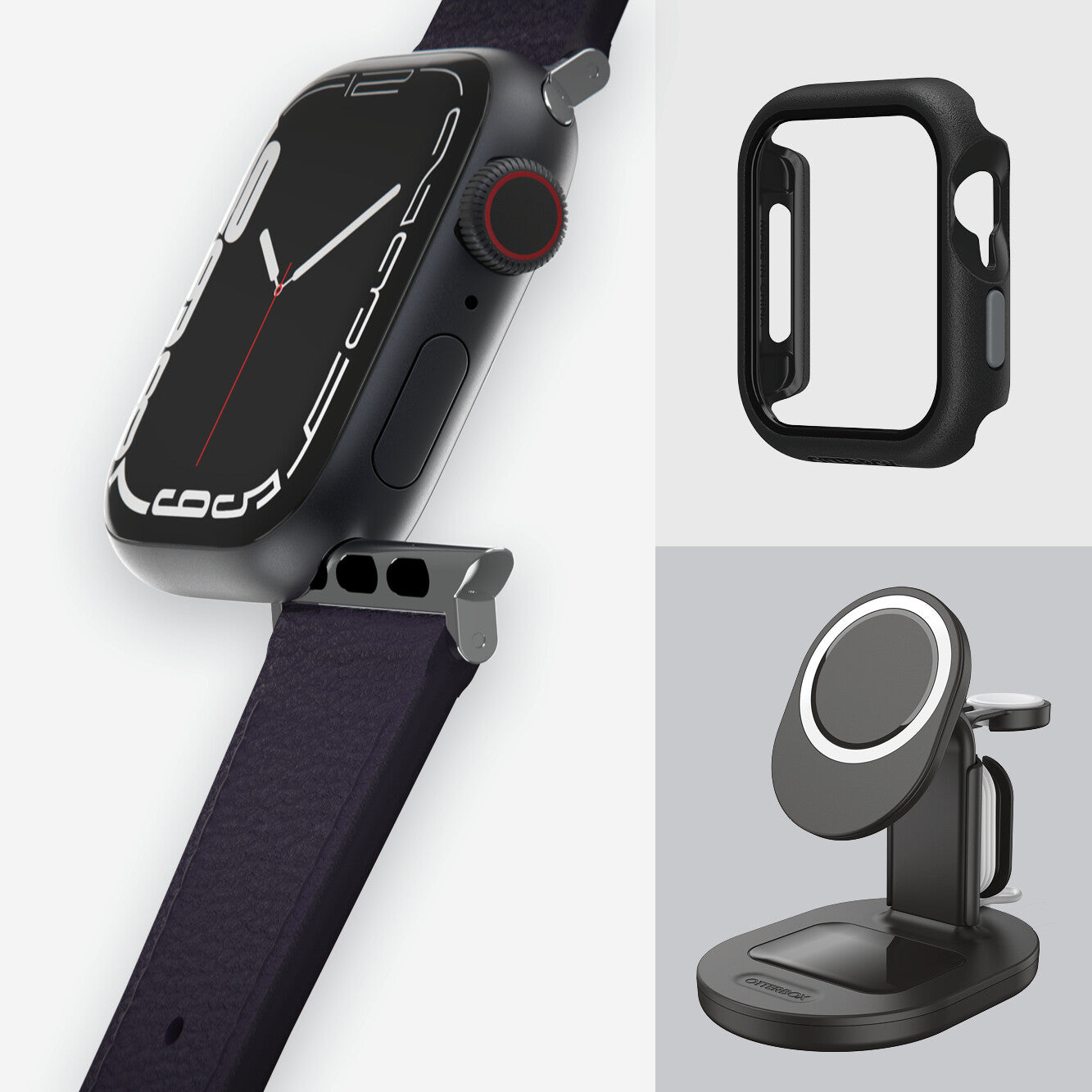 OtterBox Symmetry Cactus Series for Apple Watch 38/40/41mm in Plum Luxe
