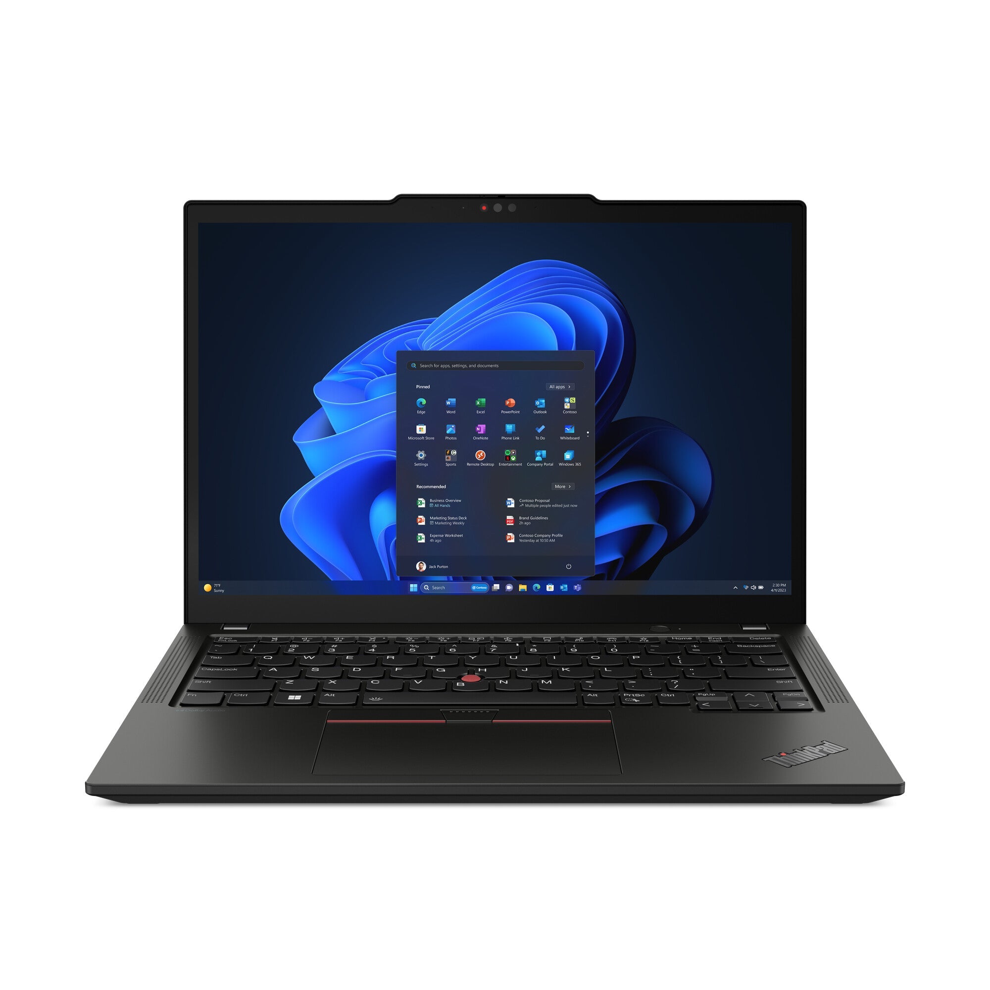 Lenovo ThinkPad X13 Laptop - 33.8 cm (13.3") - Intel Core Ultra 5 125U - 16 GB LPDDR5x-SDRAM - 512 GB SSD - Wi-Fi 6E - Windows 11 Pro - Black