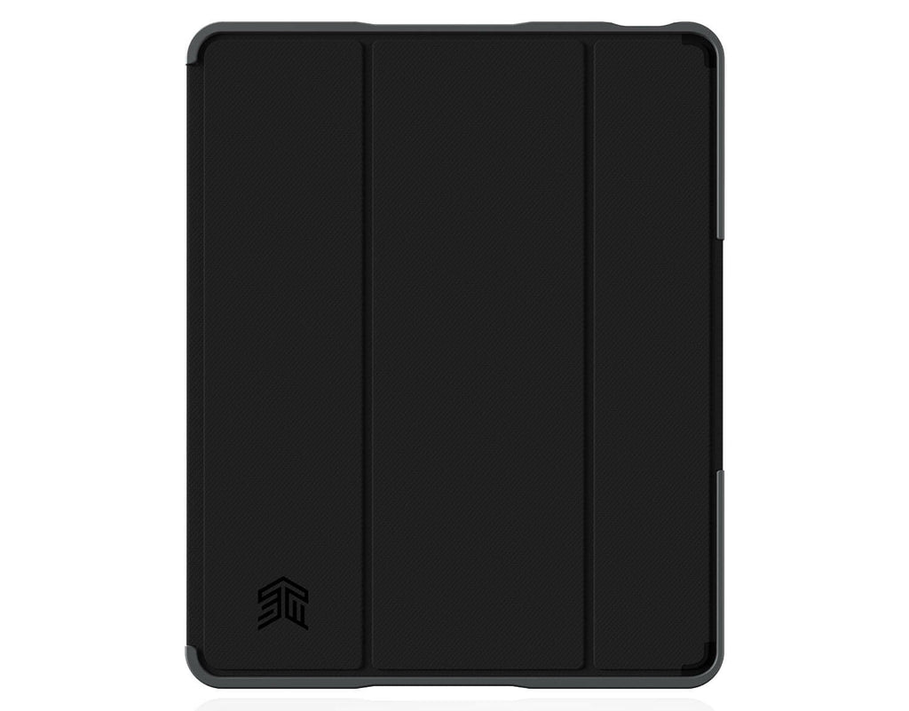 STM Dux Plus Folio Case for 13" iPad Air in Black / Transparent