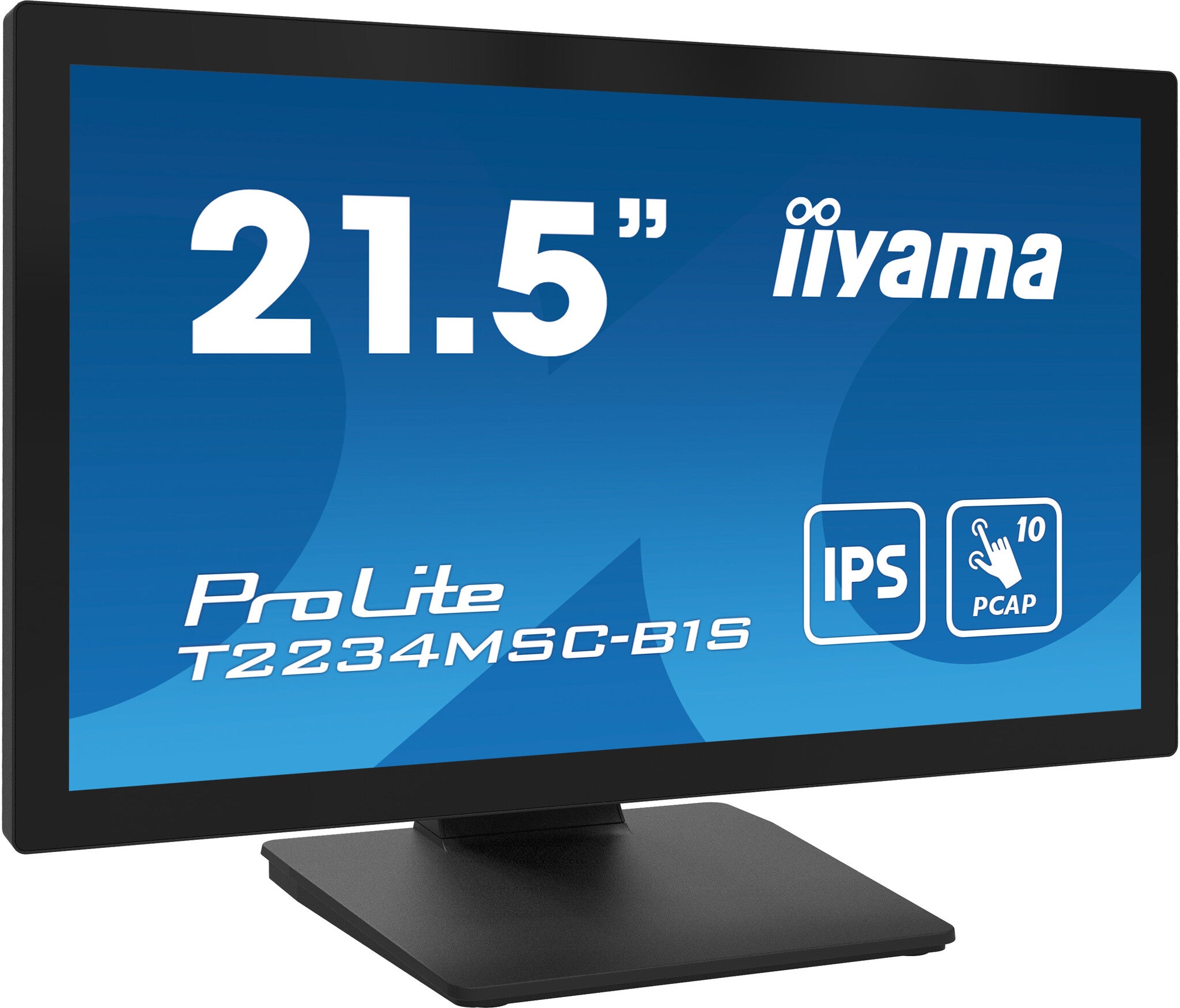 iiyama ProLite T2234MSC-B1S - 54.6 cm (21.5") - 1920 x 1080 pixels Full HD Touchscreen Monitor