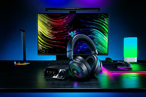 Razer Kraken V4 Pro - USB Type-A Wired & Wireless Bluetooth Gaming Headset in Black