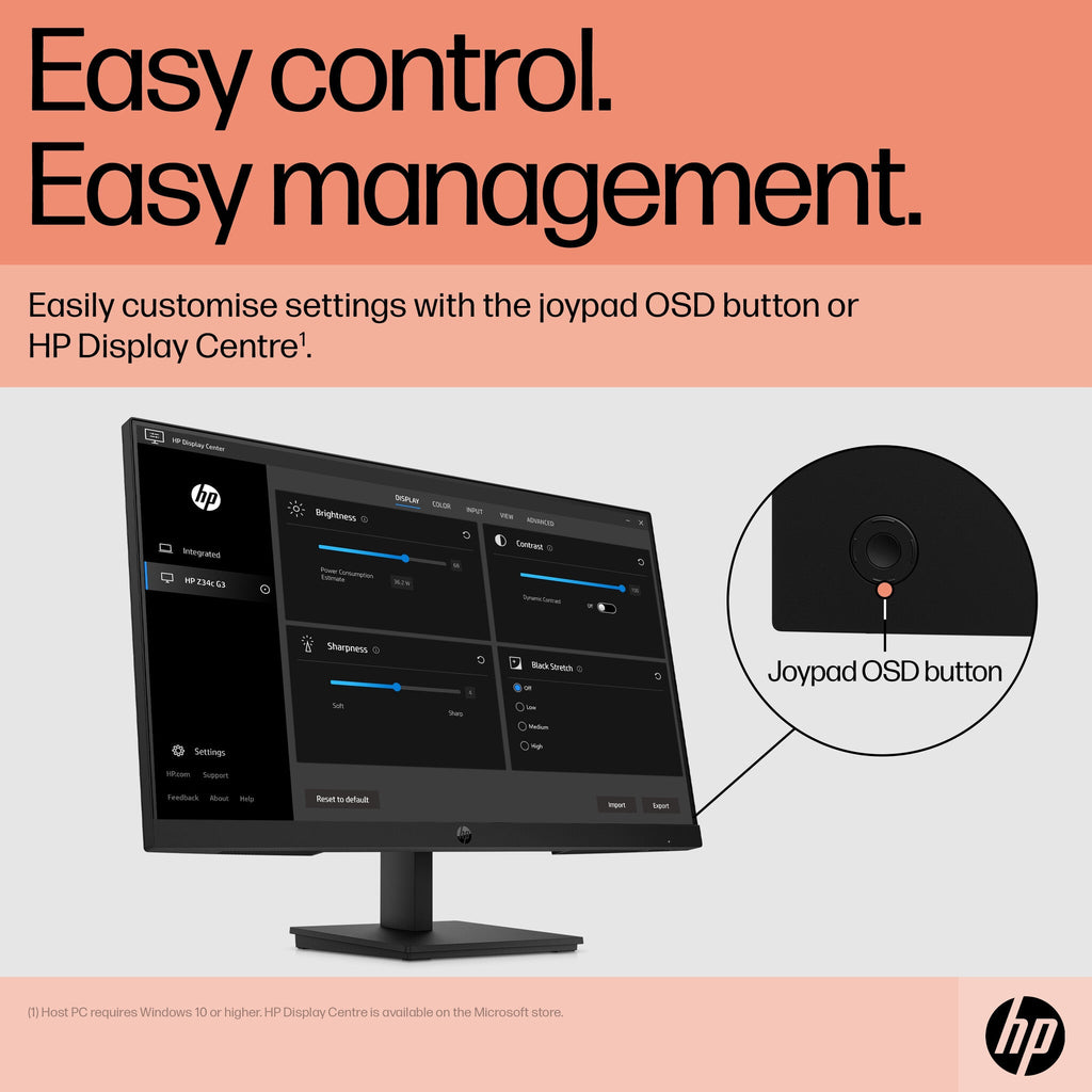HP P24 G5 - 60.5 cm (23.8") - 1920 x 1080 pixels Full HD LCD Monitor