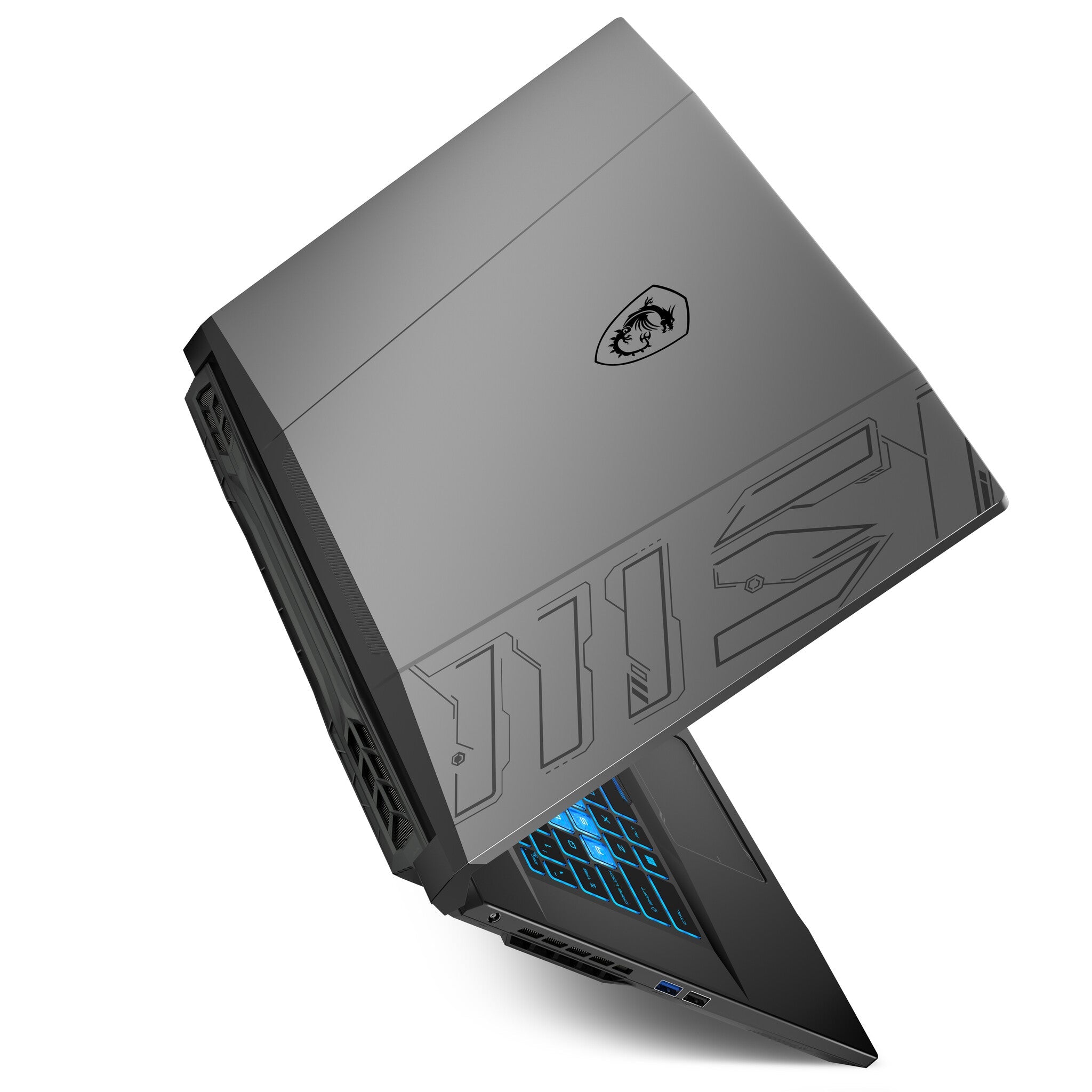 MSI Pulse 17 Laptop - 43.9 cm (17.3") - Intel® Core™ i7-13700H - 16 GB DDR5-SDRAM - 1 TB SSD - NVIDIA GeForce RTX 4060 - Wi-Fi 6 - Windows 11 Home - Grey