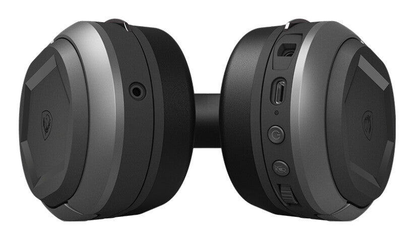 MSI Immerse GH50 Wireless - USB Wired & Wireless Gaming Headset in Black