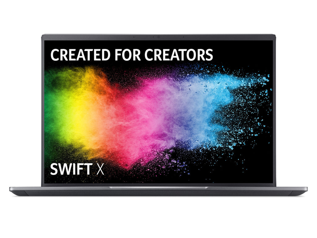 Acer Swift X SFX14-51G Laptop - 35.6 cm (14") - Intel® Core™ i5-1240P - 8 GB LPDDR5-SDRAM - 512 GB SSD - NVIDIA GeForce RTX 3050 - Wi-Fi 6E - Windows 11 - Grey