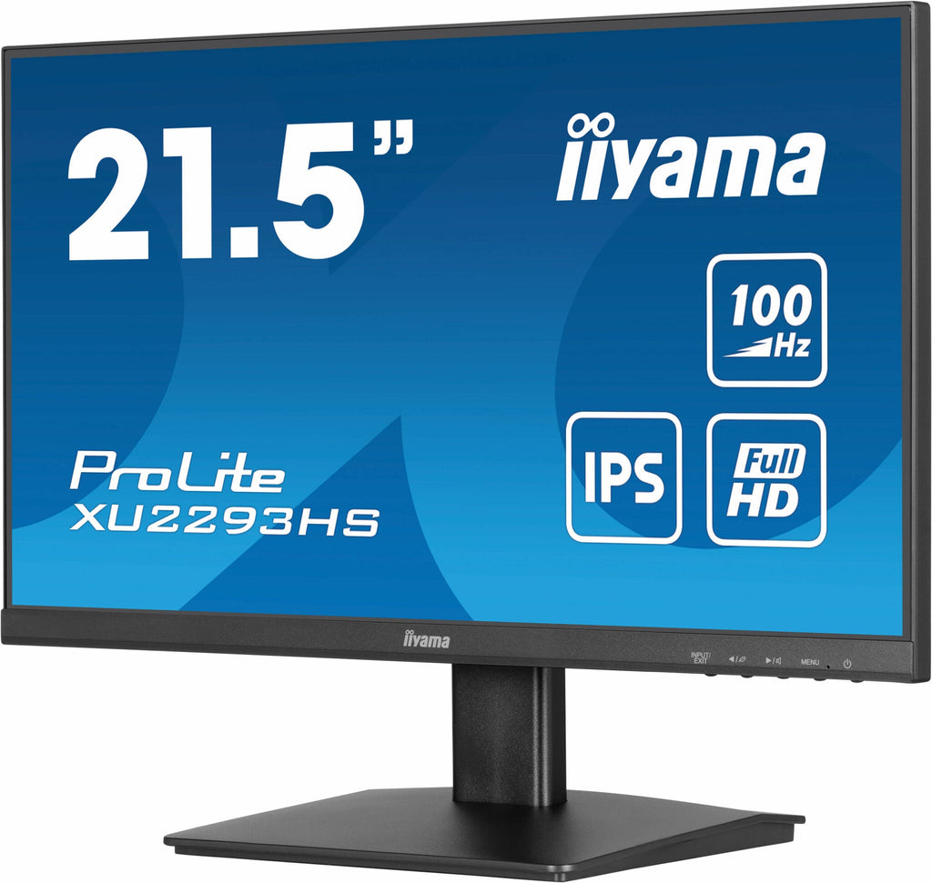 iiyama ProLite XU2293HS-B6 - 54.6 cm (21.5") - 1920 x 1080 pixels Full HD LED Monitor