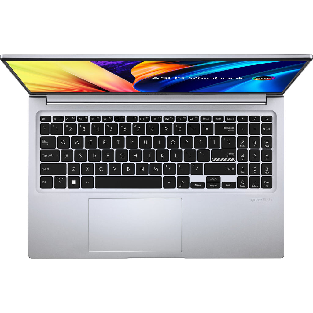 ASUS Vivobook 15 OLED Laptop - 39.6 cm (15.6") - Intel® Core™ i5-1235U - 16 GB DDR4-SDRAM - 512 GB SSD - Wi-Fi 6 - Windows 11 Home - Silver