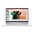 ASUS Vivobook Go 15 Laptop - 39.6 cm (15.6") - AMD Ryzen™ 5 7520U - 8 GB LPDDR5-SDRAM - 256 GB SSD - Wi-Fi 6E - Windows 11 Home in S mode - Silver