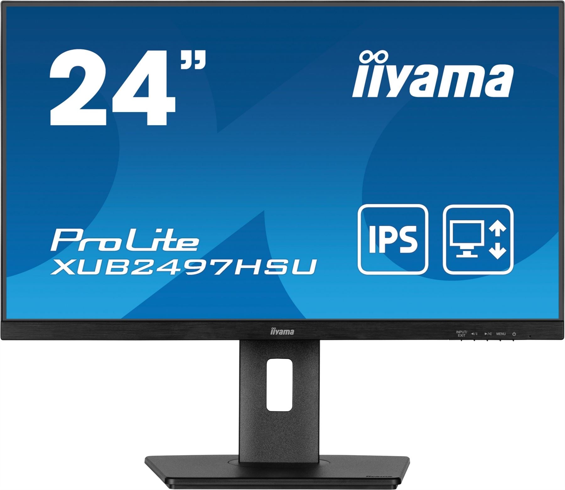 iiyama XUB2497HSU-B2 - 60.5 cm (23.8") - 1920 x 1080 pixels FHD LED Monitor