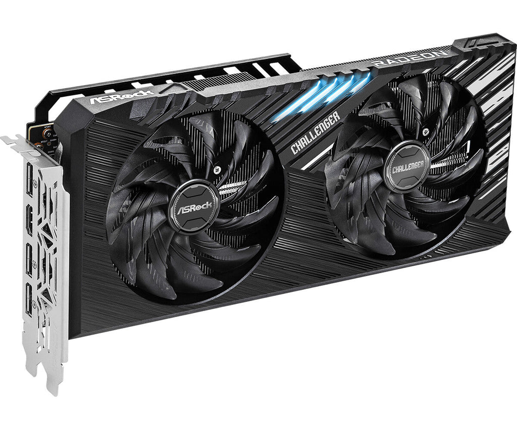 Asrock Challenger - AMD 16 GB GDDR6 Radeon RX 7600 XT graphics card