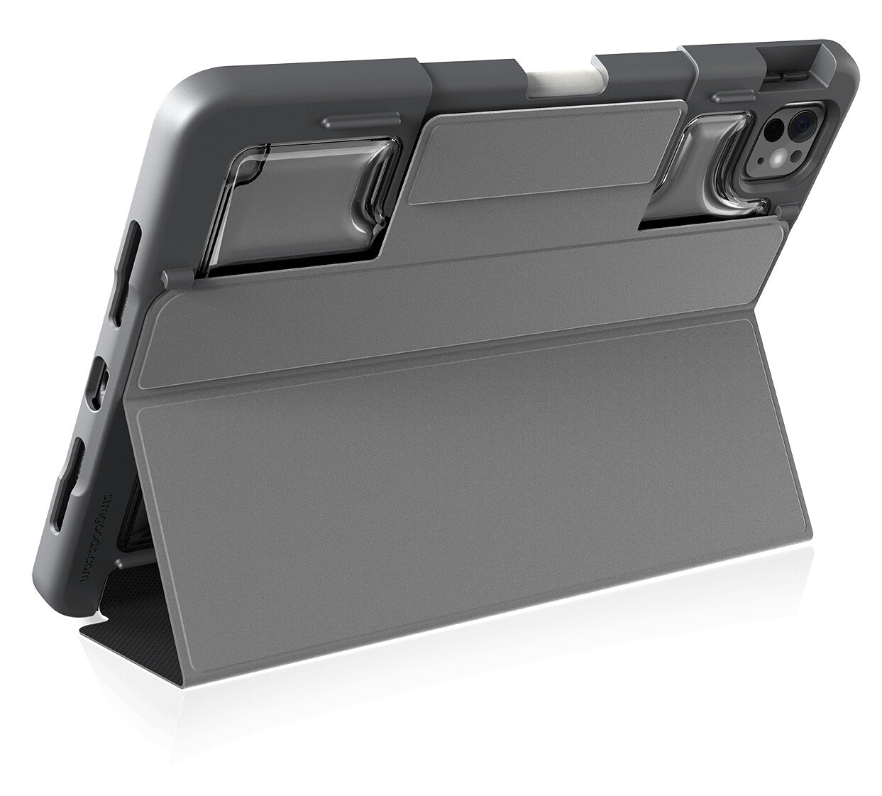 STM Dux Plus Folio Case for 13" iPad Pro in Black / Transparent