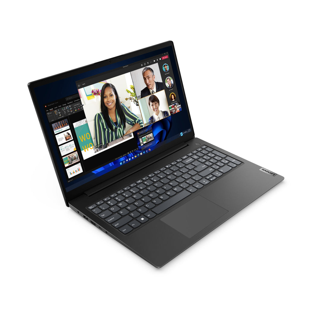 Lenovo V V15 Laptop - 39.6 cm (15.6") - Intel® Core™ i3-1315U - 8 GB DDR4-SDRAM - 256 GB SSD - Wi-Fi 5 - Windows 11 Home - Black