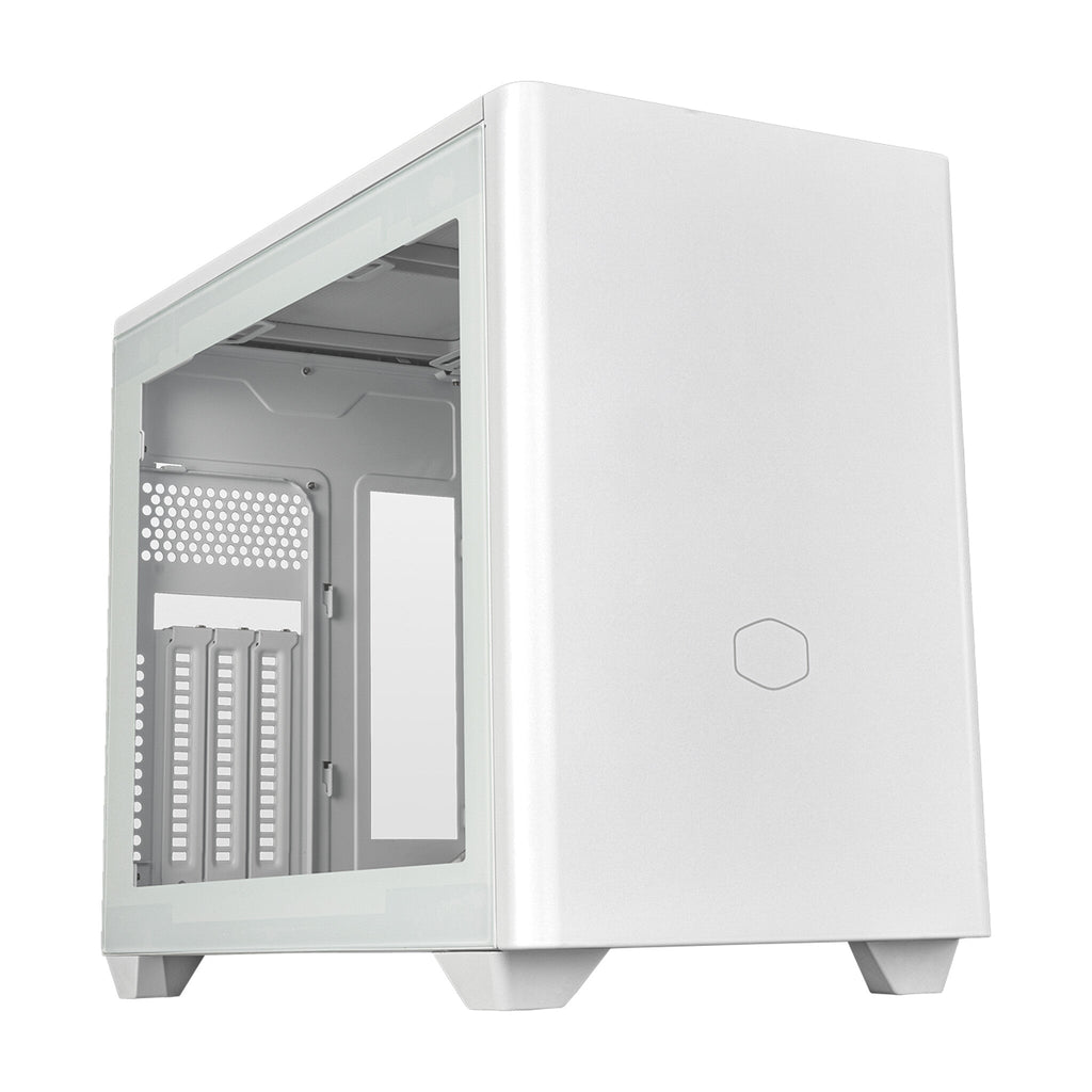 Cooler Master MasterBox NR200P V2 - Mini ITX Desktop Case in White