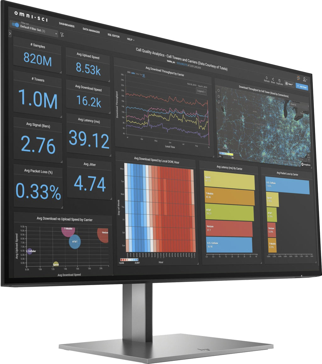 HP Z27q G3 QHD - 68.6 cm (27") - 2560 x 1440 pixels QHD Monitor