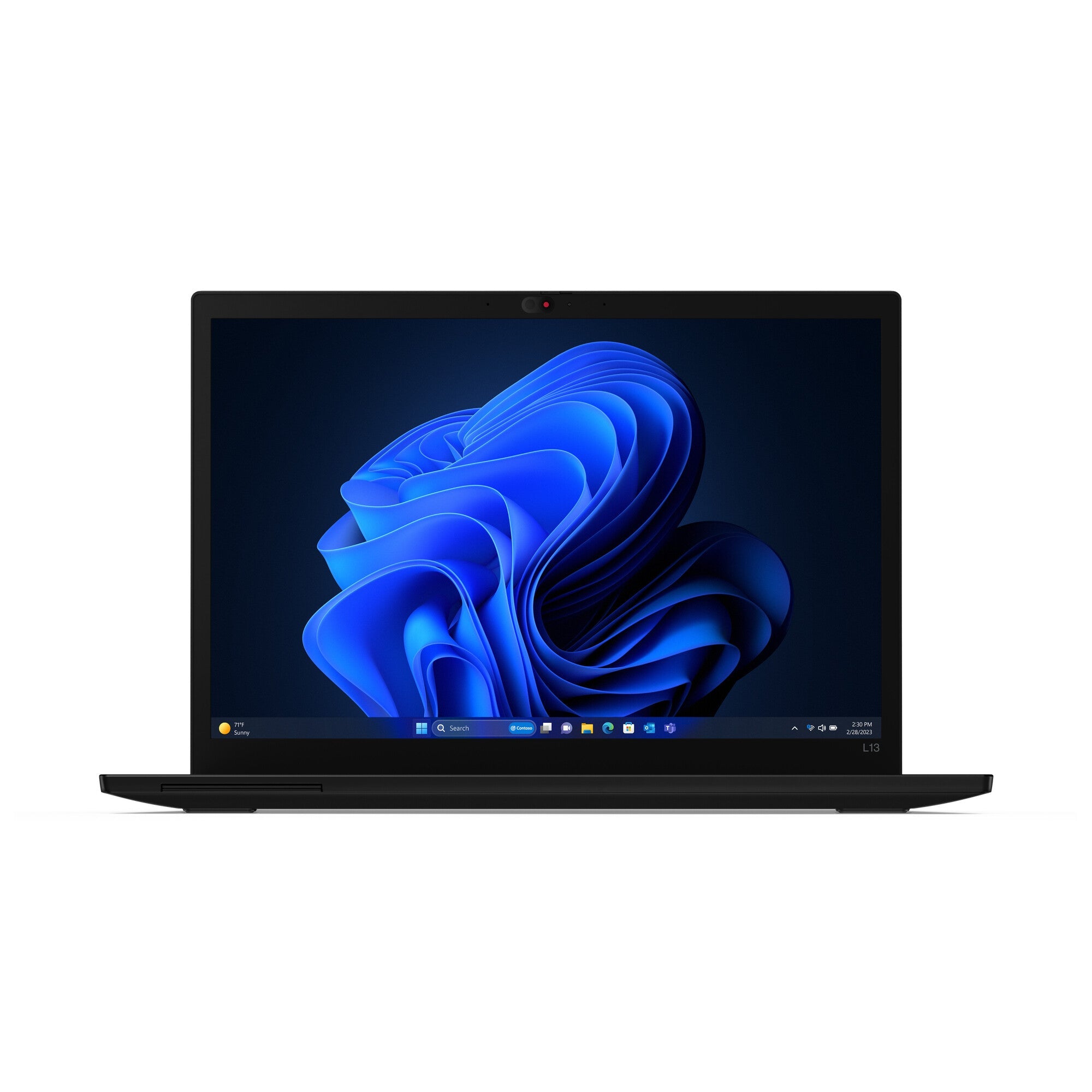Lenovo ThinkPad L13 Laptop - 33.8 cm (13.3") - Intel Core Ultra 7 155U - 16 GB LPDDR5-SDRAM - 512 GB SSD - Wi-Fi 6E - Windows 11 Pro - Black