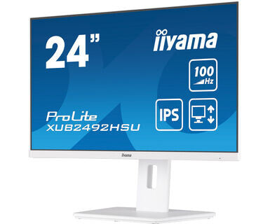 iiyama XUB2492HSU-W6 - 60.5 cm (23.8") - 1920 x 1080 pixels FHD LED Monitor
