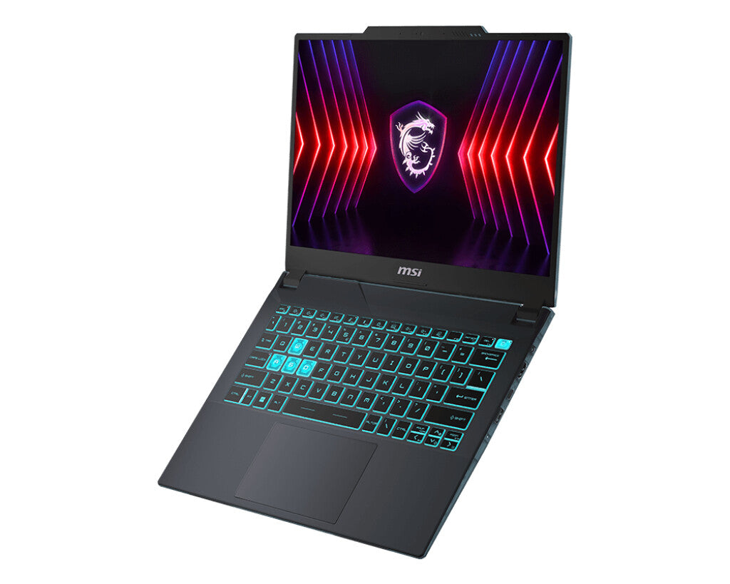 MSI Cyborg 14 A13V Laptop - 35.6 cm (14") - Intel® Core™ i7-13620H - 16 GB DDR5-SDRAM - 512 GB SSD - NVIDIA GeForce RTX 4060 - Wi-Fi 6E - Windows 11 Home - Black