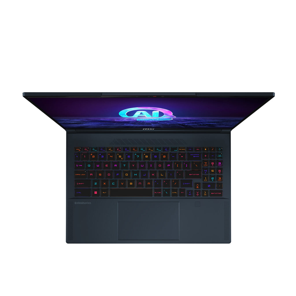 MSI Stealth 16 AI STUDIO Laptop - 40.6 cm (16") - Intel Core Ultra 9 185H - 32 GB DDR5-SDRAM - 2 TB SSD - NVIDIA GeForce RTX 4090 - Wi-Fi 7 - Windows 11 Pro - Blue