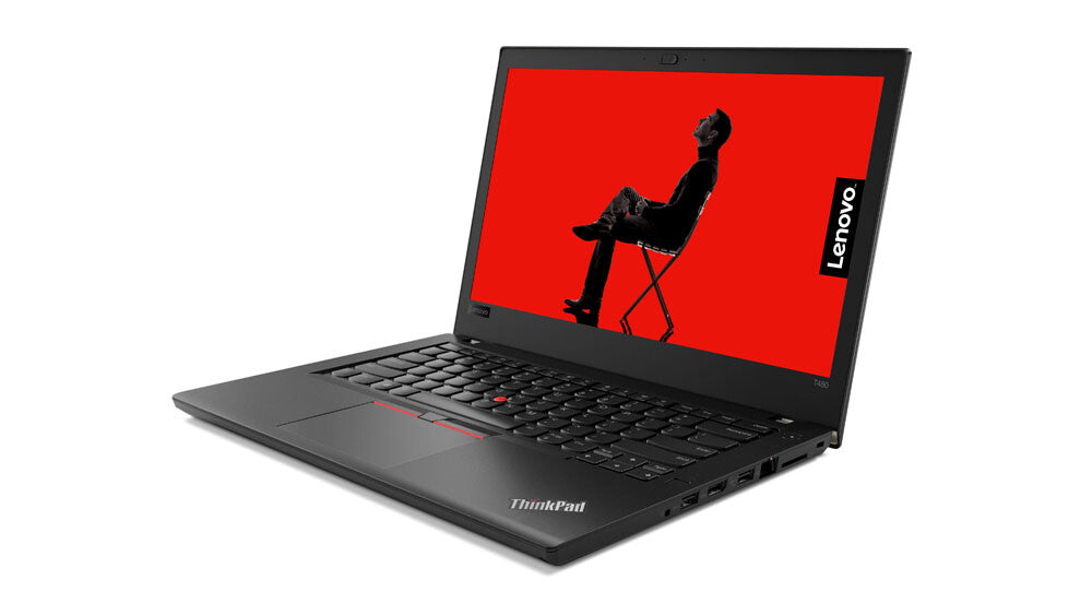Lenovo ThinkPad T480 Laptop - 35.6 cm (14") - Intel® Core™ i7-8650U - 16 GB DDR4-SDRAM - 512 GB SSD - Wi-Fi 5 - Windows 10 Pro - Black - Refurbished