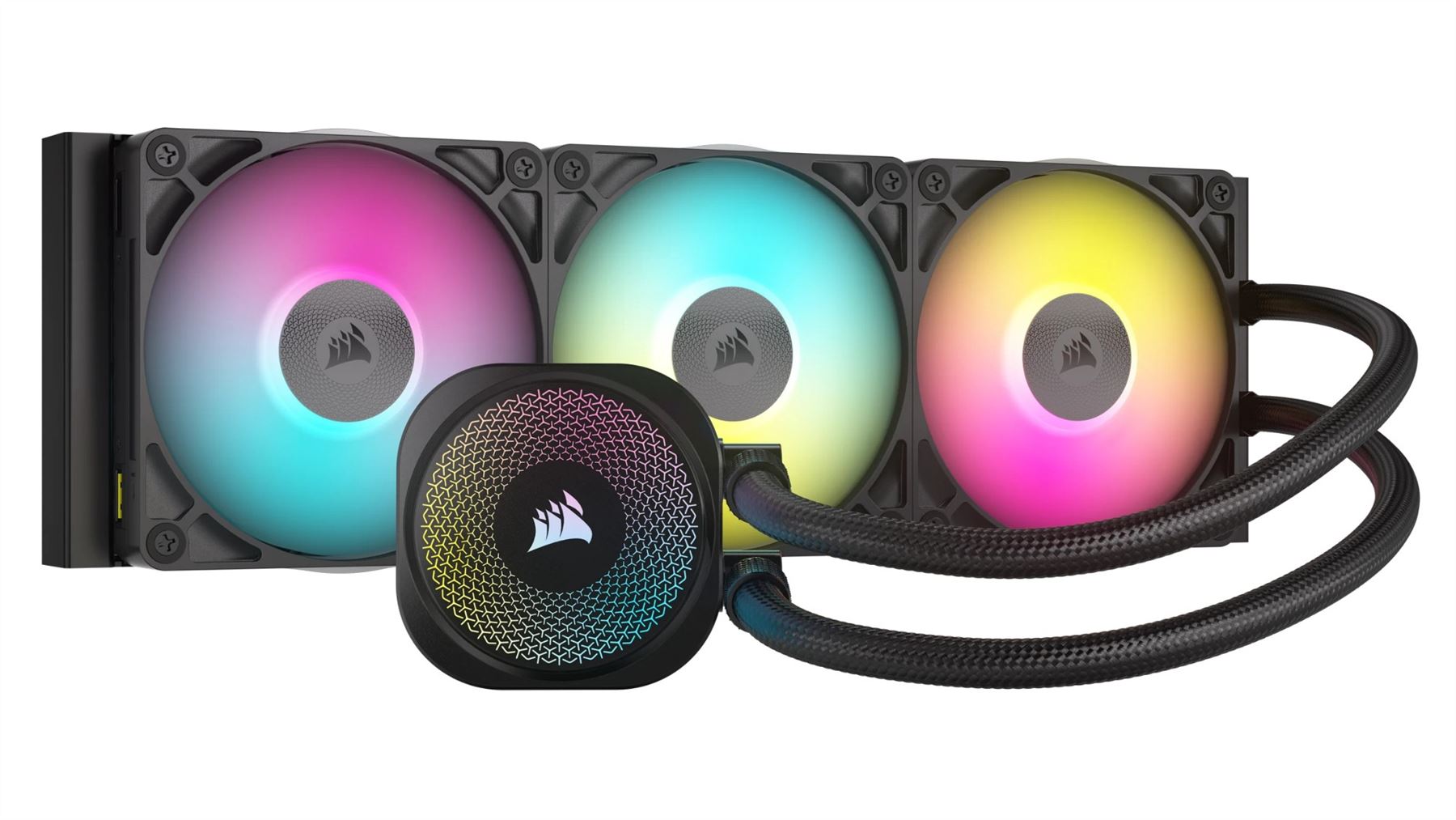 Corsair iCUE LINK TITAN RX RGB - All-in-one Liquid Processor Cooler in Black - 360mm
