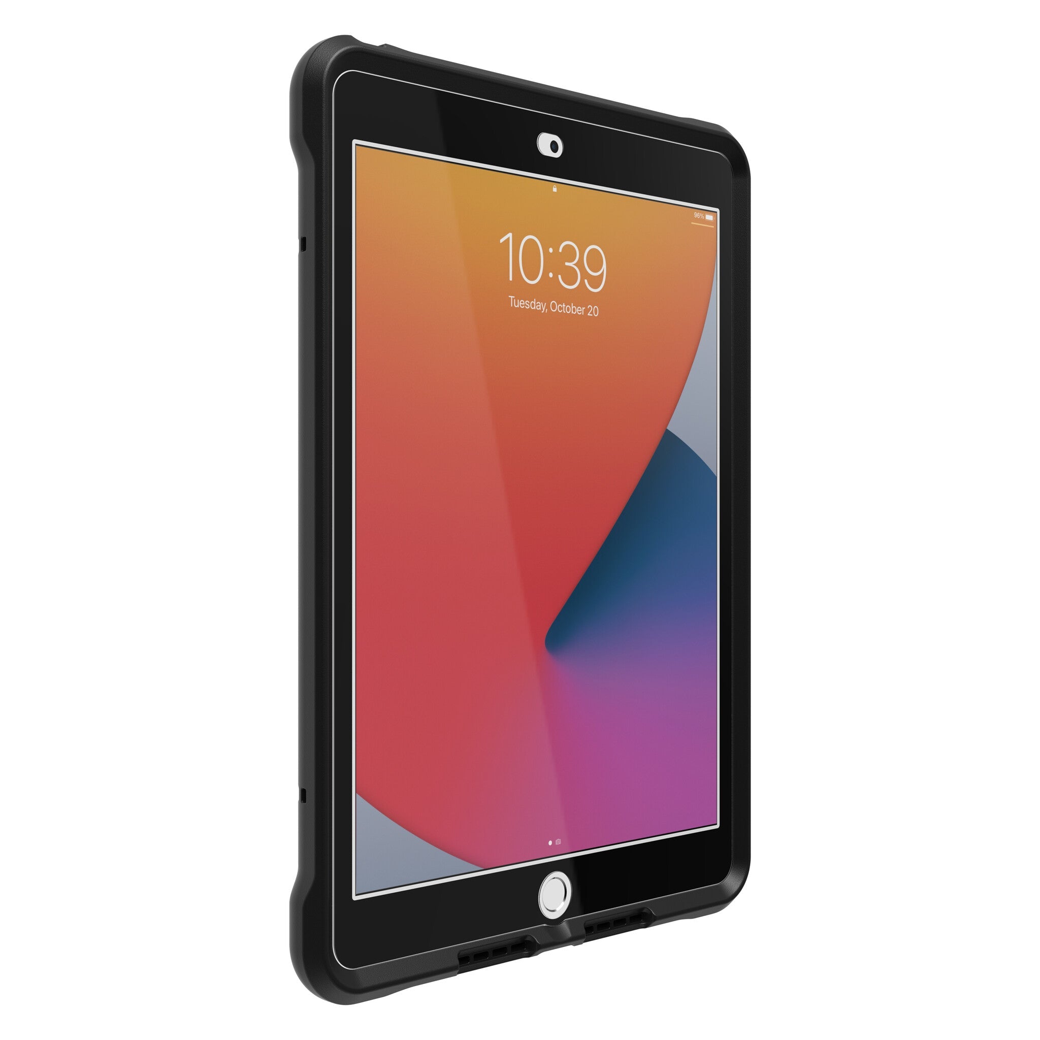 OtterBox UnlimitED Kickstand Case for 10.2" iPad in Black / Transparent - No Packaging