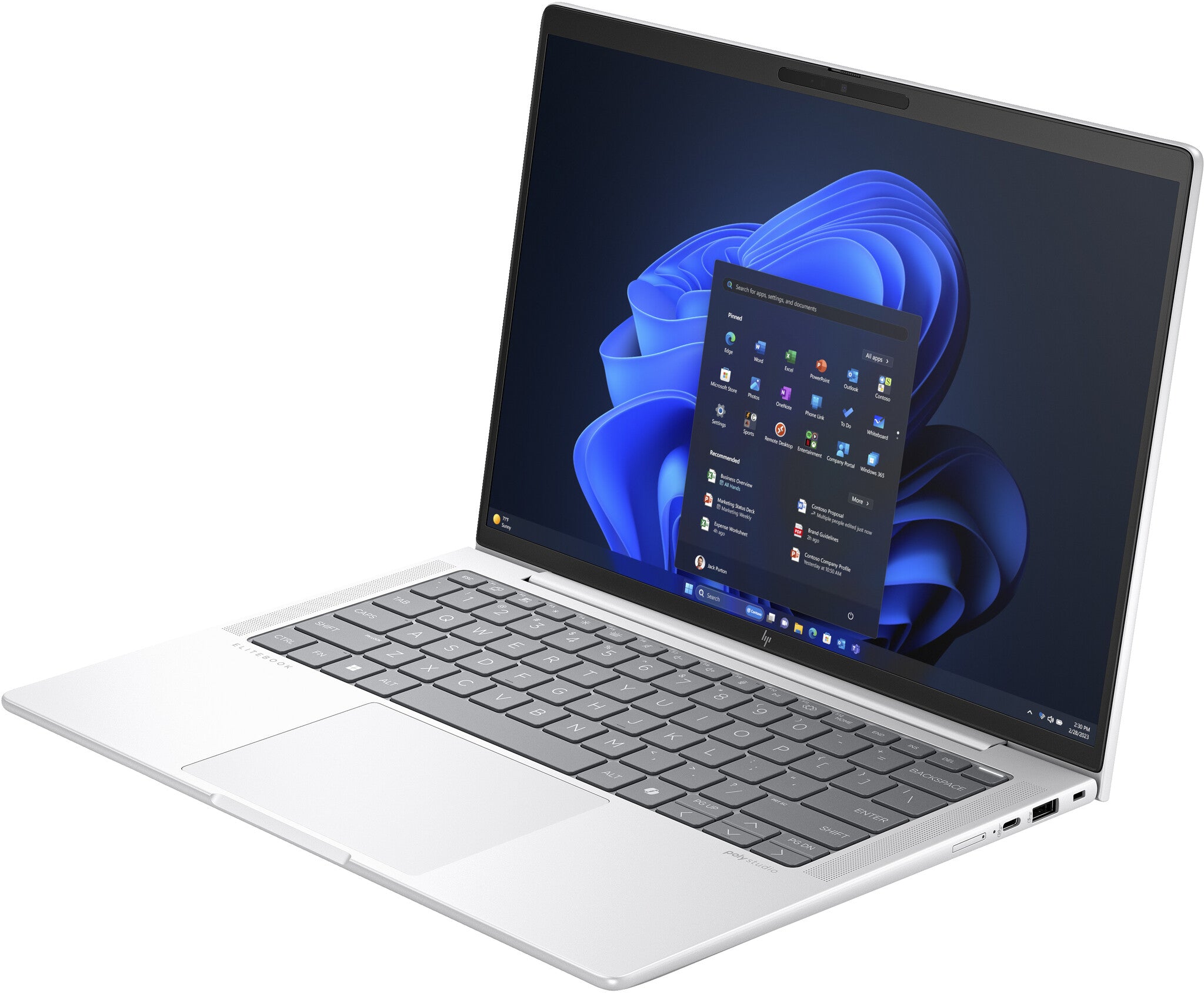 HP EliteBook 1040 G11 Laptop - 35.6 cm (14") - Intel Core Ultra 7 155H - 32 GB LPDDR5x-SDRAM - 512 GB SSD - Wi-Fi 6E - Windows 11 Pro - Silver