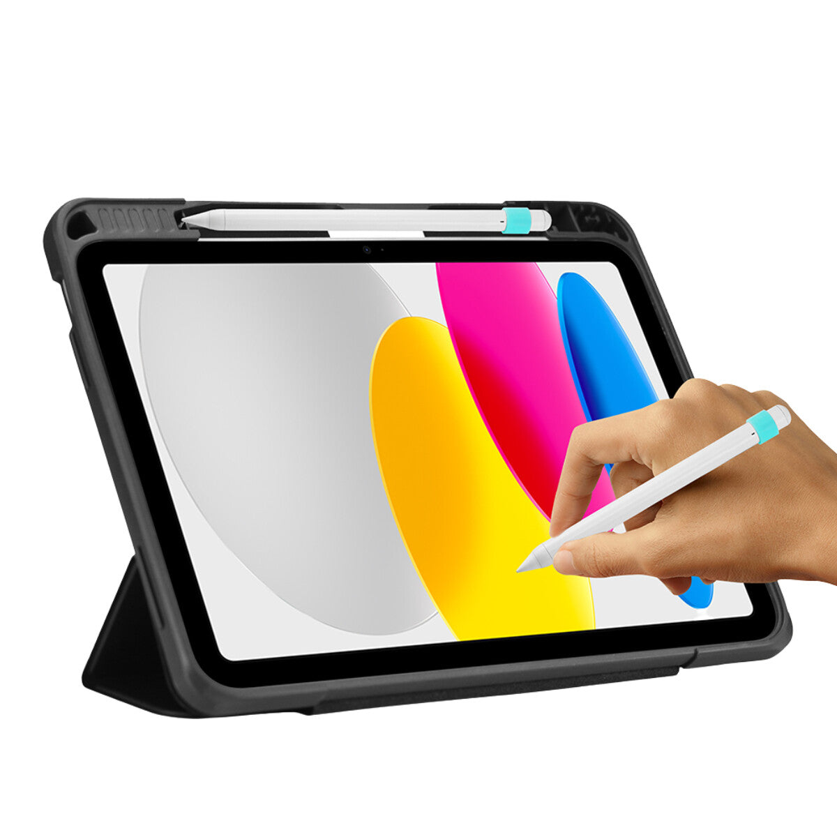 DEQSTER Rugged MAX Case for 10.9" iPad in Black
