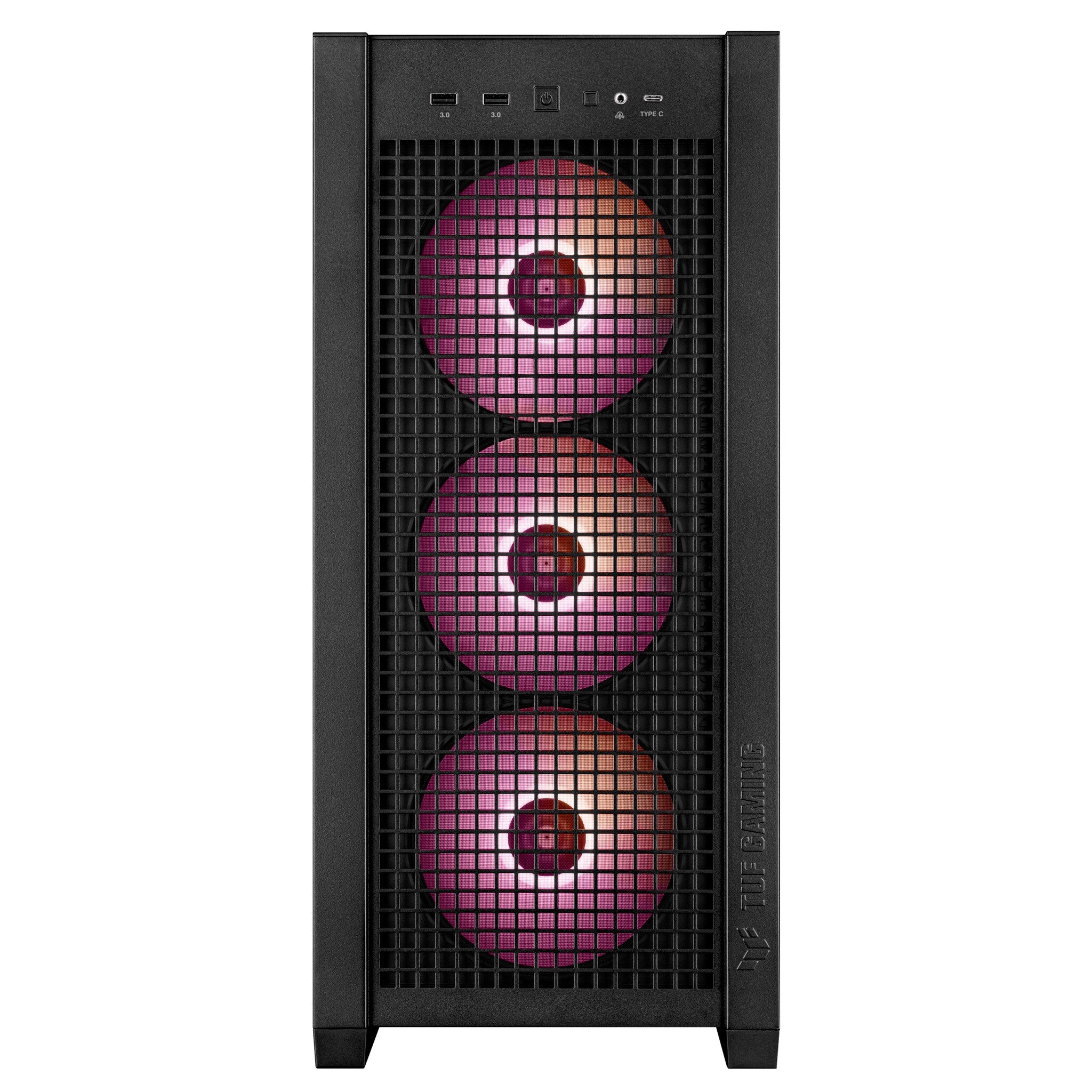 Asus TUF Gaming GT302 ARGB - ATX Mid Tower Case in Black