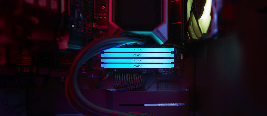 Kingston Technology FURY Beast RGB - 32 GB 2 x 16 GB 3600MT/s DDR4 memory module