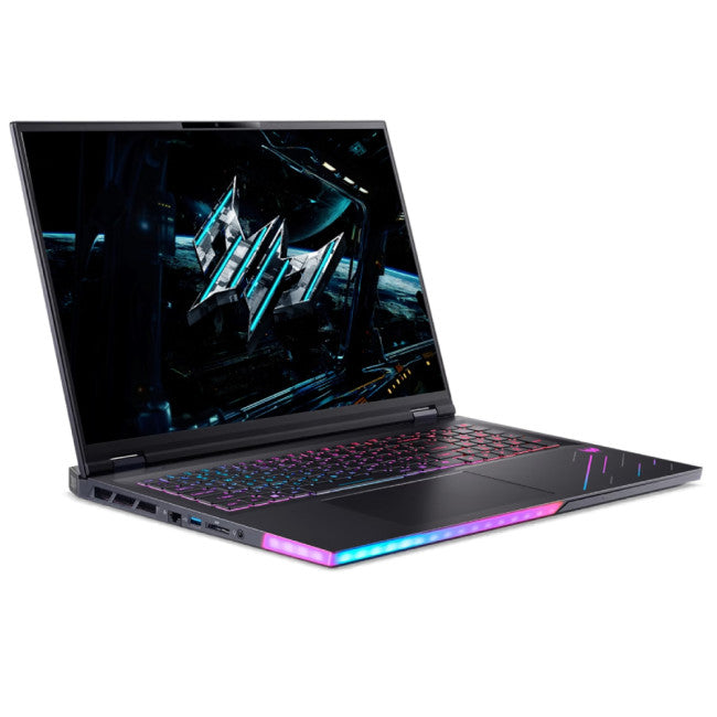 Acer Predator Helios 18 AI Laptop - 45.7 cm (18") - Intel® Core™ Ultra 9 275HX - 32GB DDR5-SDRAM - 1 TB SSD - NVIDIA GeForce RTX 5080 - Wi-Fi 7 - Windows 11 Home - Black