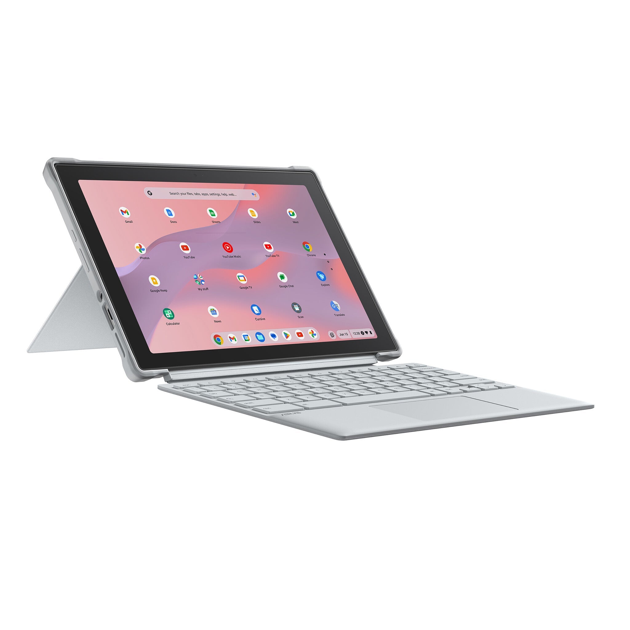 ASUS Chromebook - 26.7 cm (10.5") - Touchscreen - MediaTek Kompanio 520 - 4 GB LPDDR4x-SDRAM - 64 GB eMMC - Wi-Fi 6 - ChromeOS - Silver