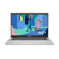MSI Modern 14 C12M-638UK Laptop - 35.6 cm (14") - Intel® Core™ i5-1235U - 8 GB DDR4-SDRAM - 512 GB SSD - Wi-Fi 6 - Windows 11 Home - Silver