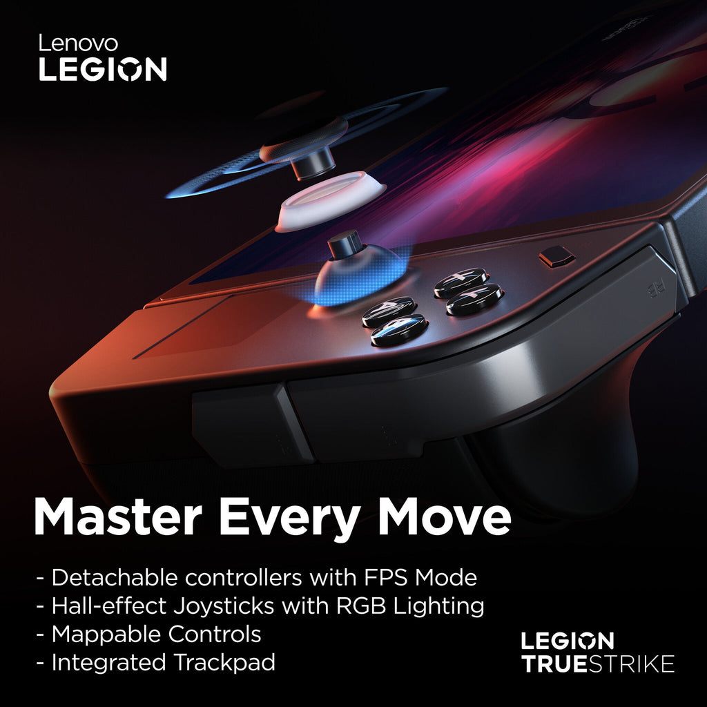 Lenovo Legion Go -  22.4 cm (8.8") - 512 GB - Portable game console in Black