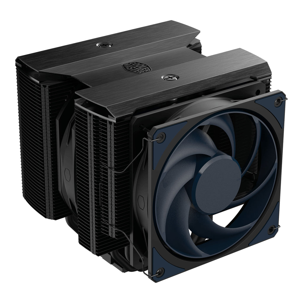 Cooler Master MasterAir MA824 Stealth - Air CPU Cooler in Black - 120/135 mm