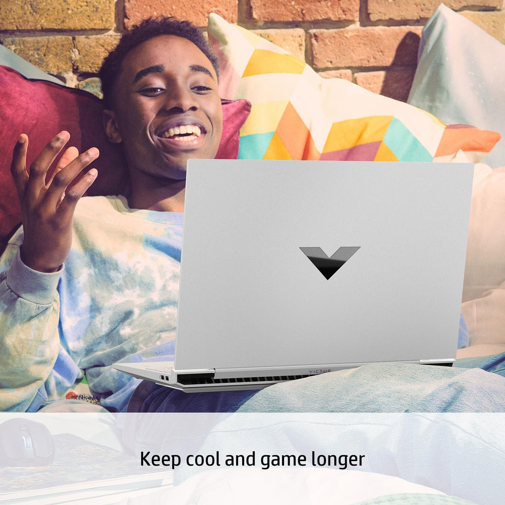 HP Victus Gaming Laptop - 40.9 cm (16.1") - Intel® Core™ i5-11400H - 8 GB DDR4-SDRAM - 512 GB SSD - NVIDIA GeForce RTX 3050 Ti - Wi-Fi 6 - Windows 11 Home - White
