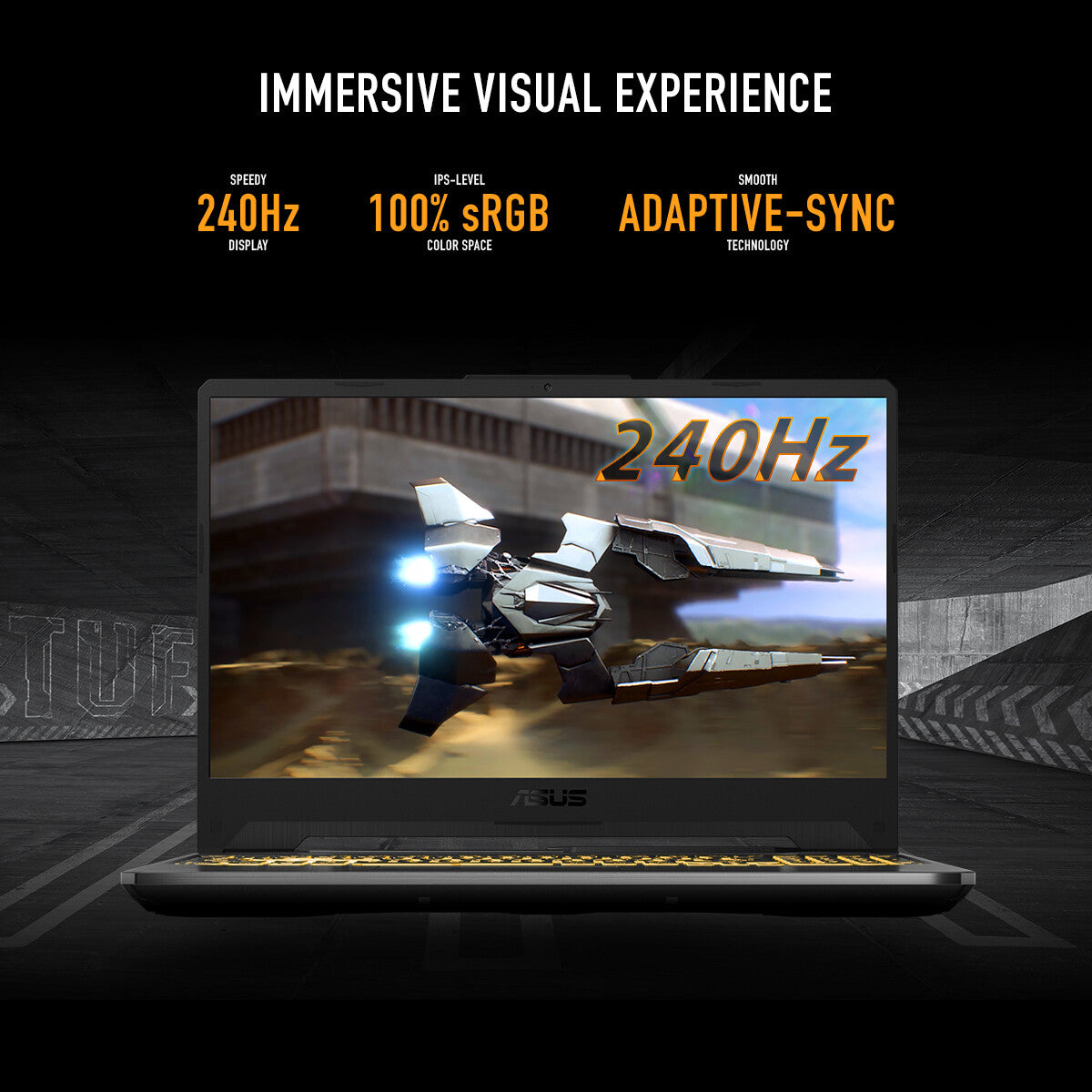ASUS TUF Gaming A15 Laptop - 39.6 cm (15.6") - AMD Ryzen™ 7 7435HS - 16 GB DDR5-SDRAM - 512 GB SSD - NVIDIA GeForce RTX 3050 - Wi-Fi 6 - Windows 11 Home - Black