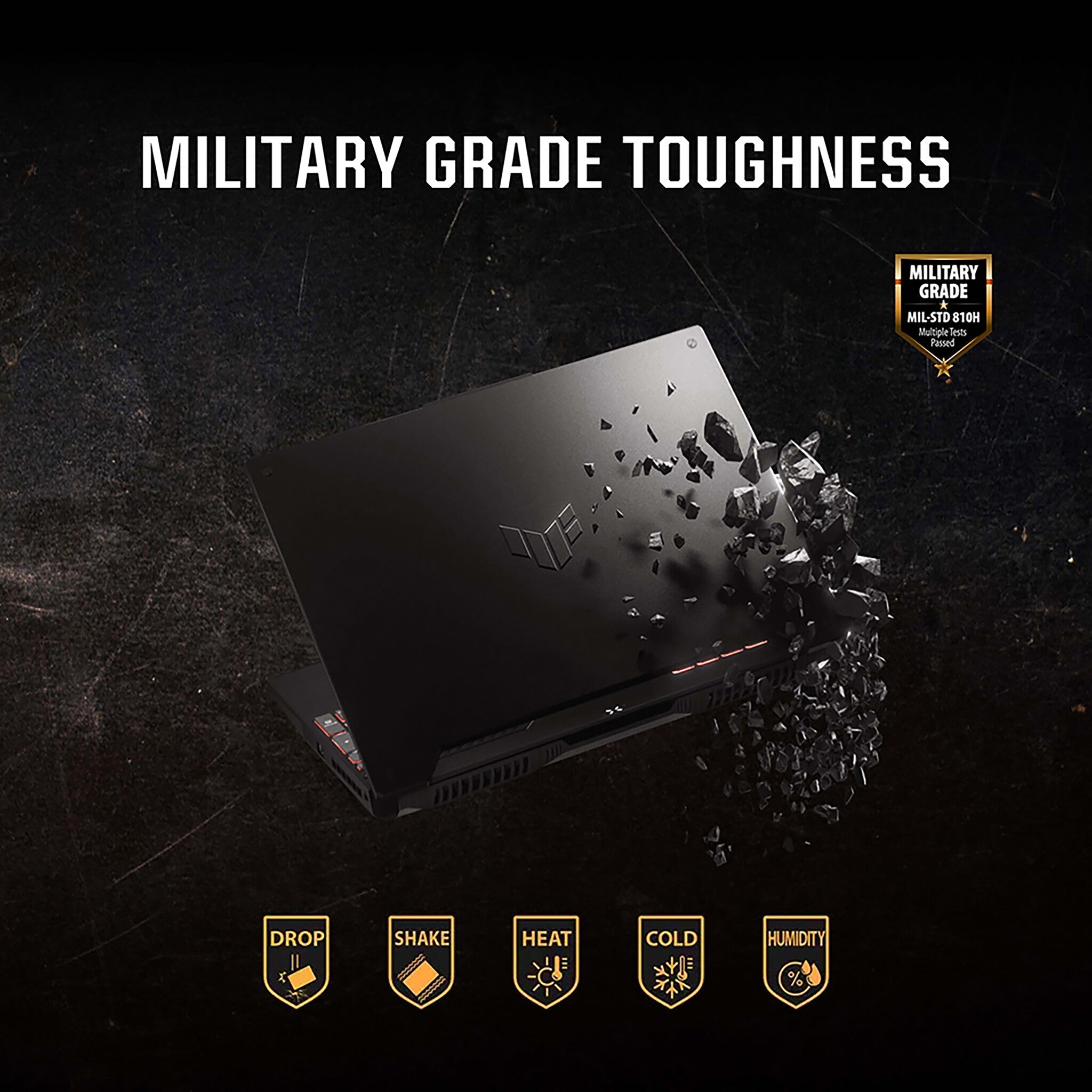ASUS TUF Gaming A15 Laptop - 39.6 cm (15.6") - AMD Ryzen™ 9 8945H - 16 GB DDR5-SDRAM - 1 TB SSD - NVIDIA GeForce RTX 4060 - Wi-Fi 6 - Windows 11 Home - Grey