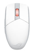 ASUS ROG Strix Impact III Wireless - Ambidextrous RF Wireless + Bluetooth Optical Gaming Mouse in White - 36,000 DPI