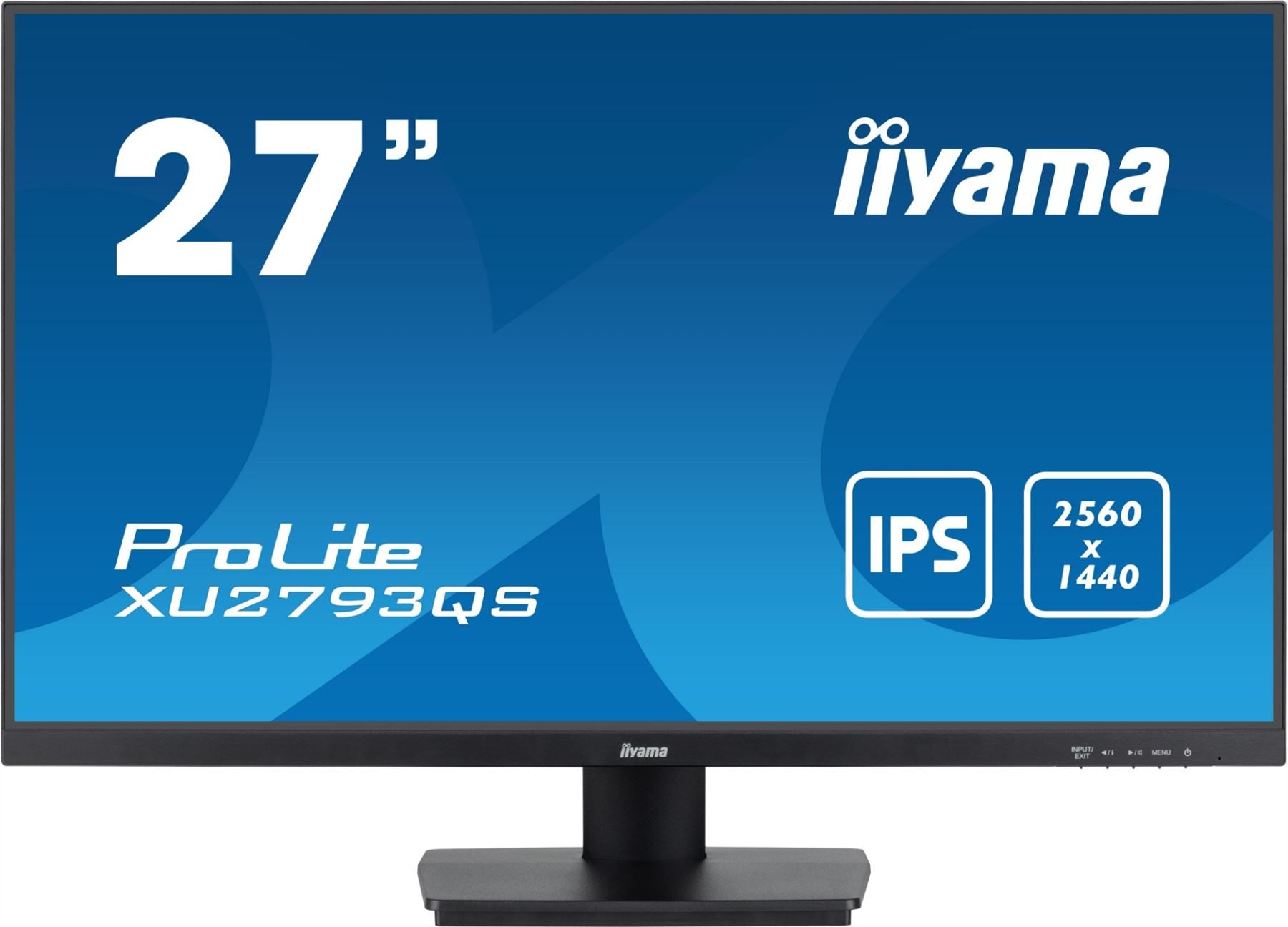 iiyama ProLite XU2793QS-B7 - 68.6 cm (27") - 2560 x 1440 pixels 4K UHD LED Monitor