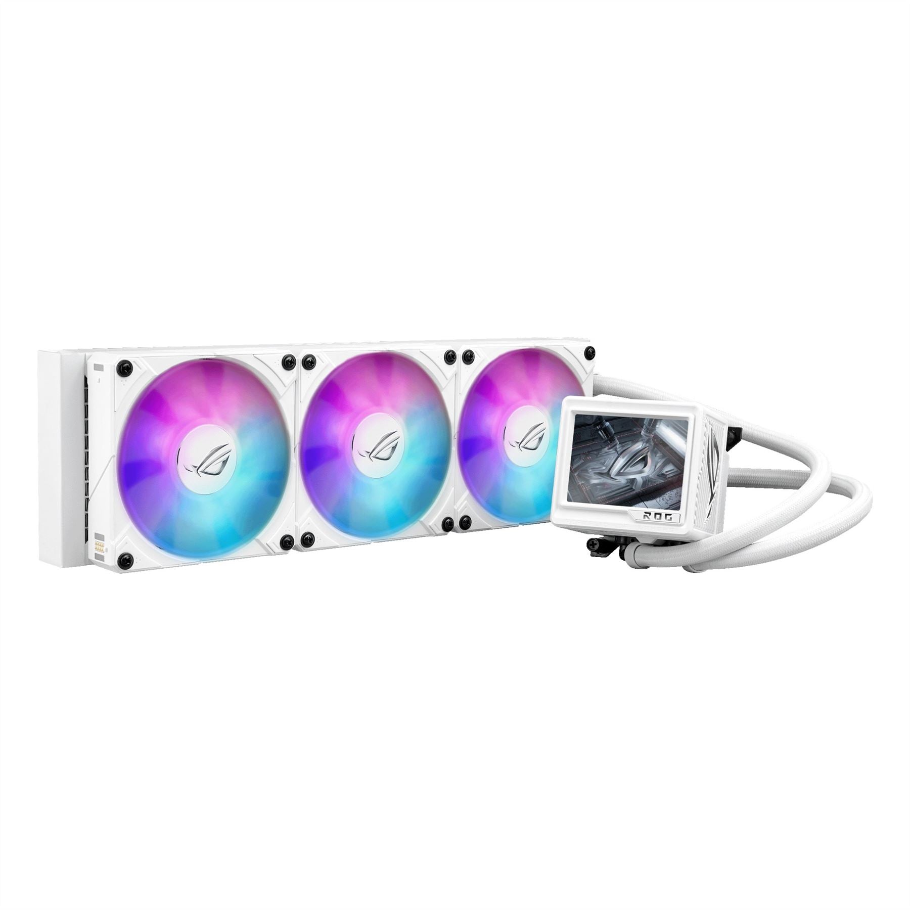 ASUS ROG RYUJIN III 360 ARGB EXTREME WHT - All-in-one liquid Processor Cooler in White - 360mm