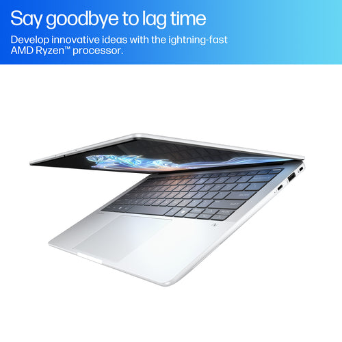 HP G1a Laptop - 35.6 cm (14") - AMD Ryzen AI 7 PRO 360 - 32 GB LPDDR5x-SDRAM - 512 GB SSD - Wi-Fi 7 - Windows 11 Pro - Silver